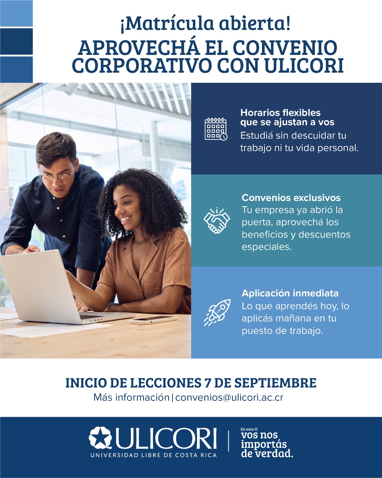 Convenio universitario con ULICORI